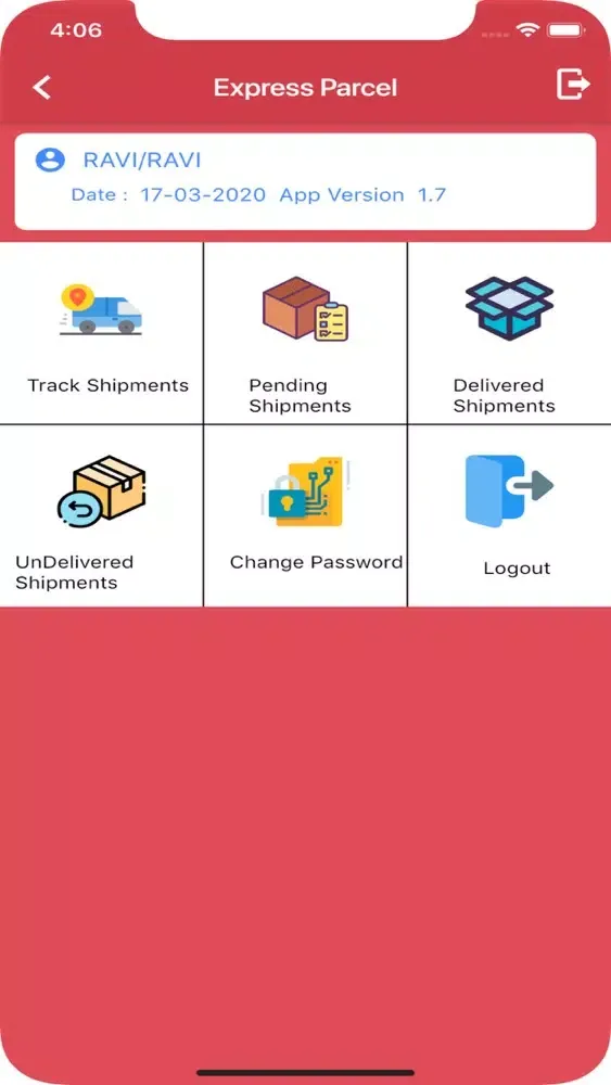 Express Parcel Screenshots