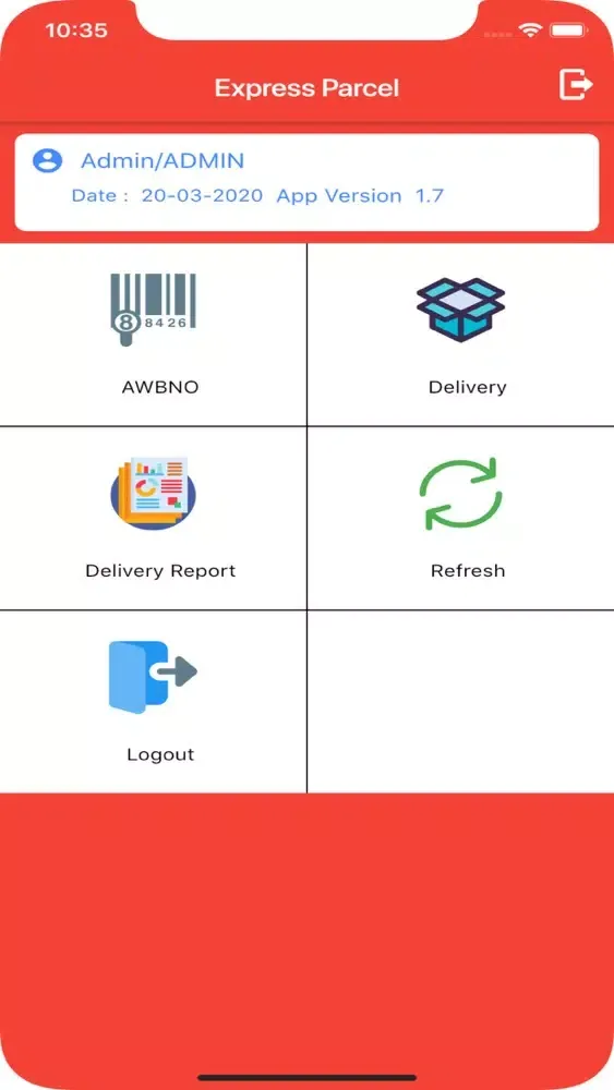 Express Parcel Screenshots