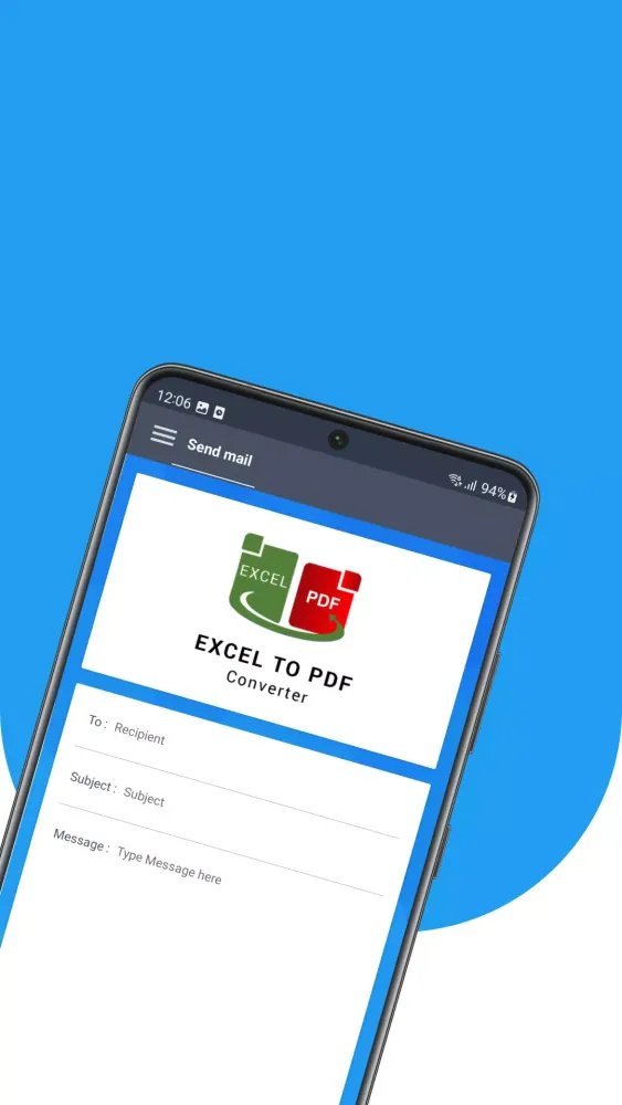 Captures d'écran de Excel to PDF Converter : xlsx
