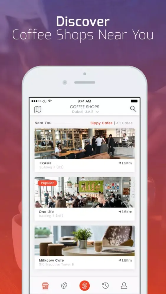 SIPPY - Specialty Coffee App Screenshots