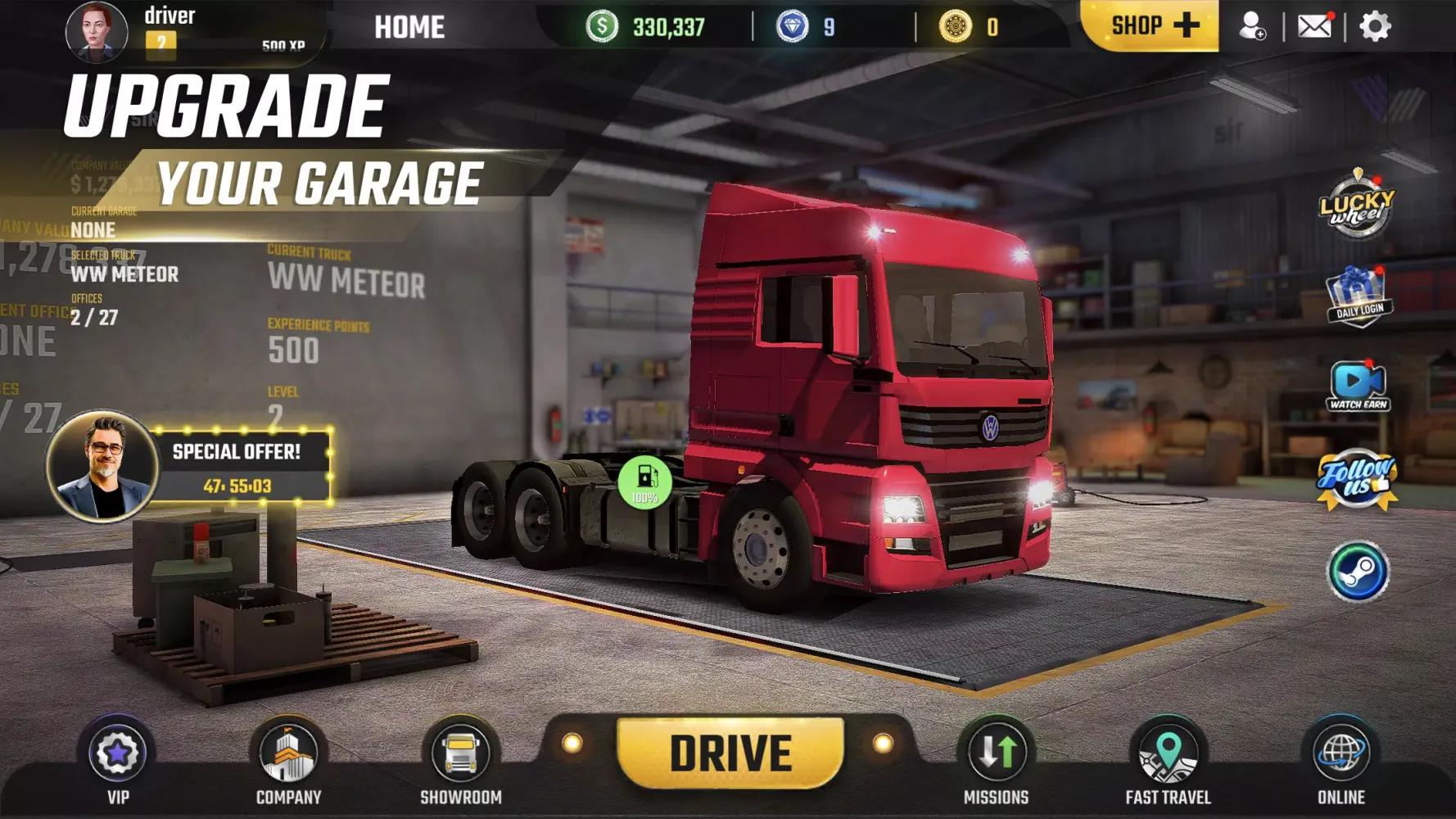 Captures d'écran de Truck Simulator World