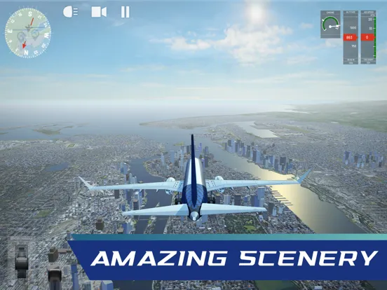 Flight Simulator: Plane Game iPad  স্ক্রিনশট