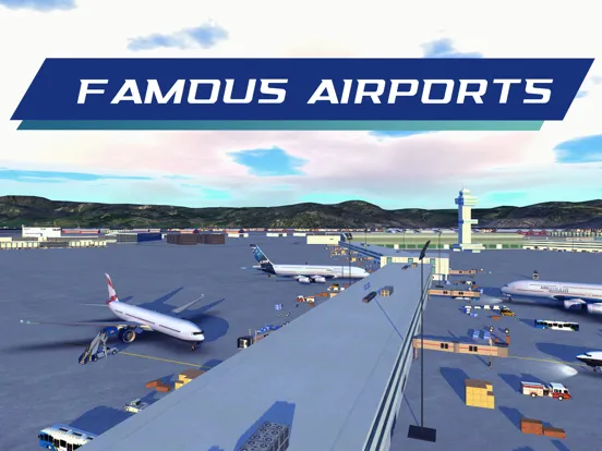Flight Simulator: Plane Game iPad  স্ক্রিনশট