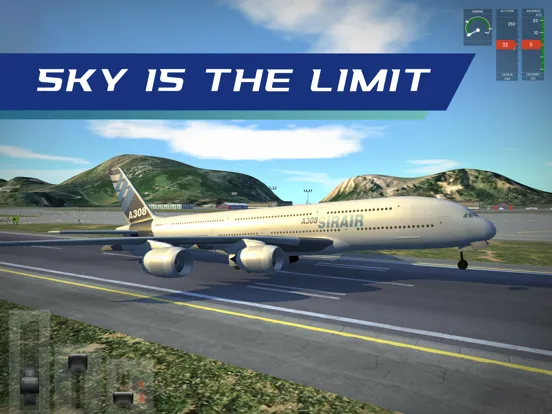 Flight Simulator: Plane Game iPad  স্ক্রিনশট