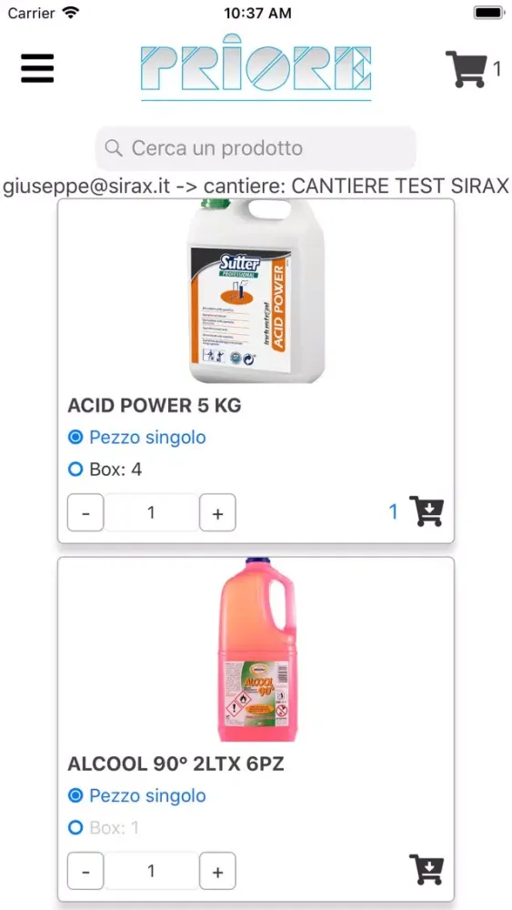 Capturas de pantalla de Priore