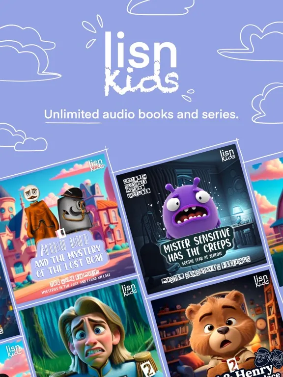 Captures d'écran de LISN Kids | Audiobooks stories iPad 