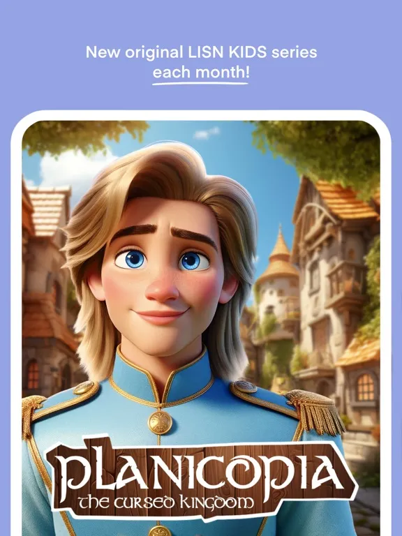 Captures d'écran de LISN Kids | Audiobooks stories iPad 