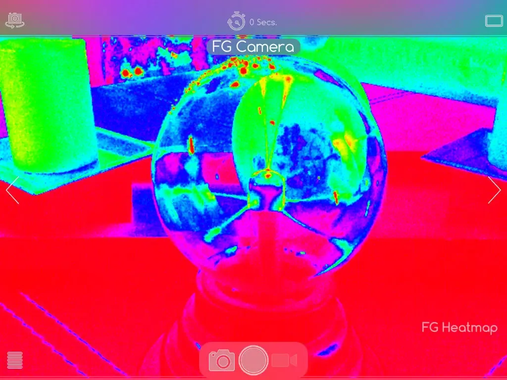 Capturas de pantalla de FG Camera iPad 