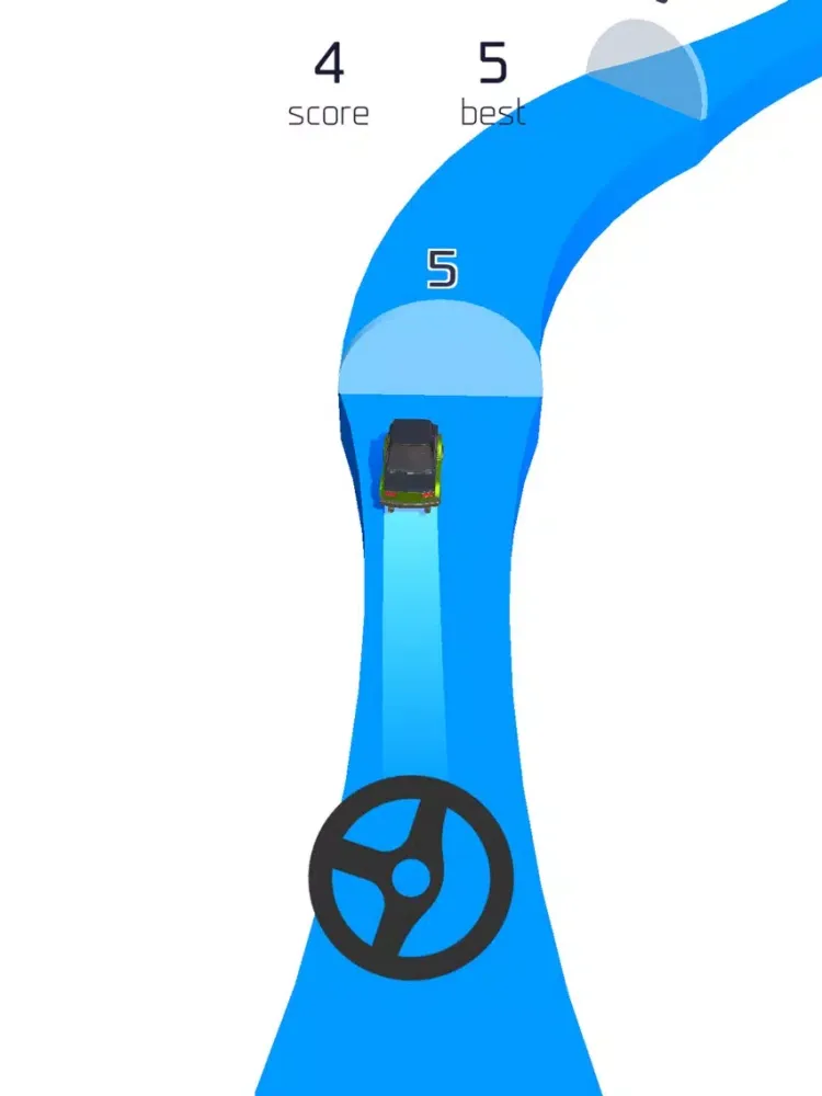 ภาพหน้าจอของ Twisty Driver iPad 