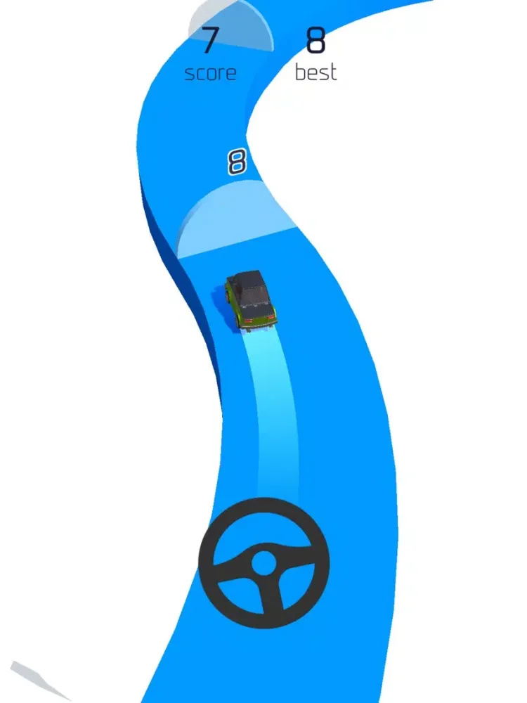 ภาพหน้าจอของ Twisty Driver iPad 