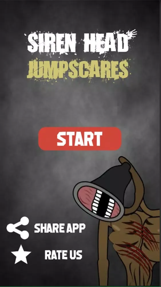 Tangkapan layar Siren Head jumpscare