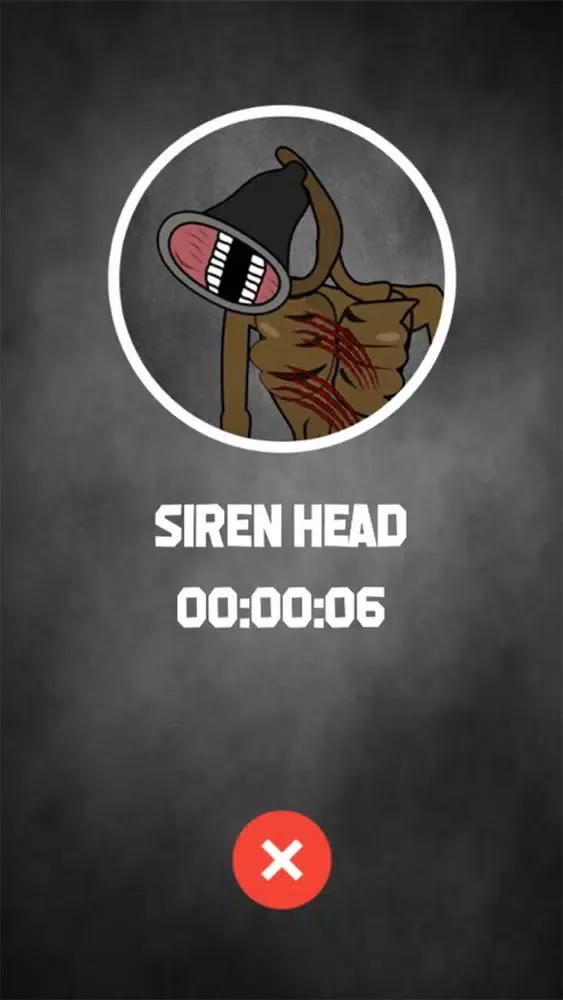 Tangkapan layar Siren Head jumpscare
