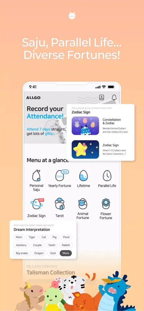 Allgo - Fortune Telling App 스크린샷