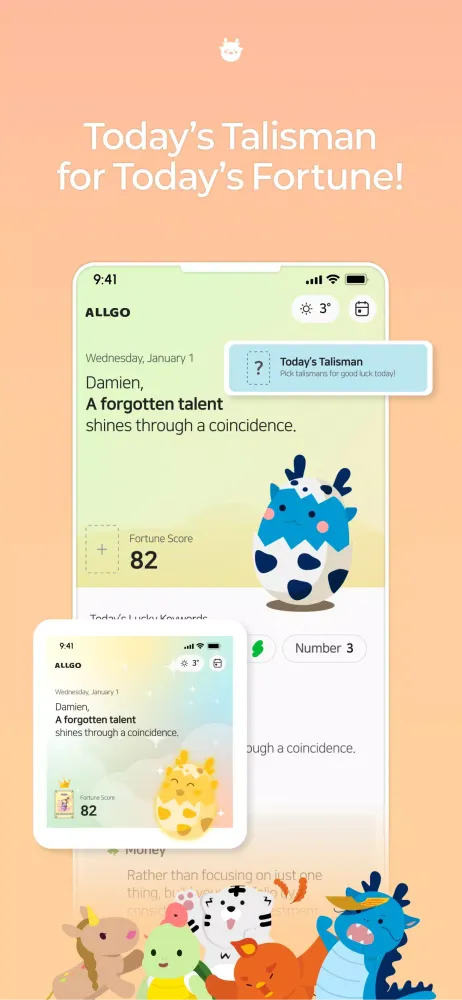 Allgo - Fortune Telling App 스크린샷