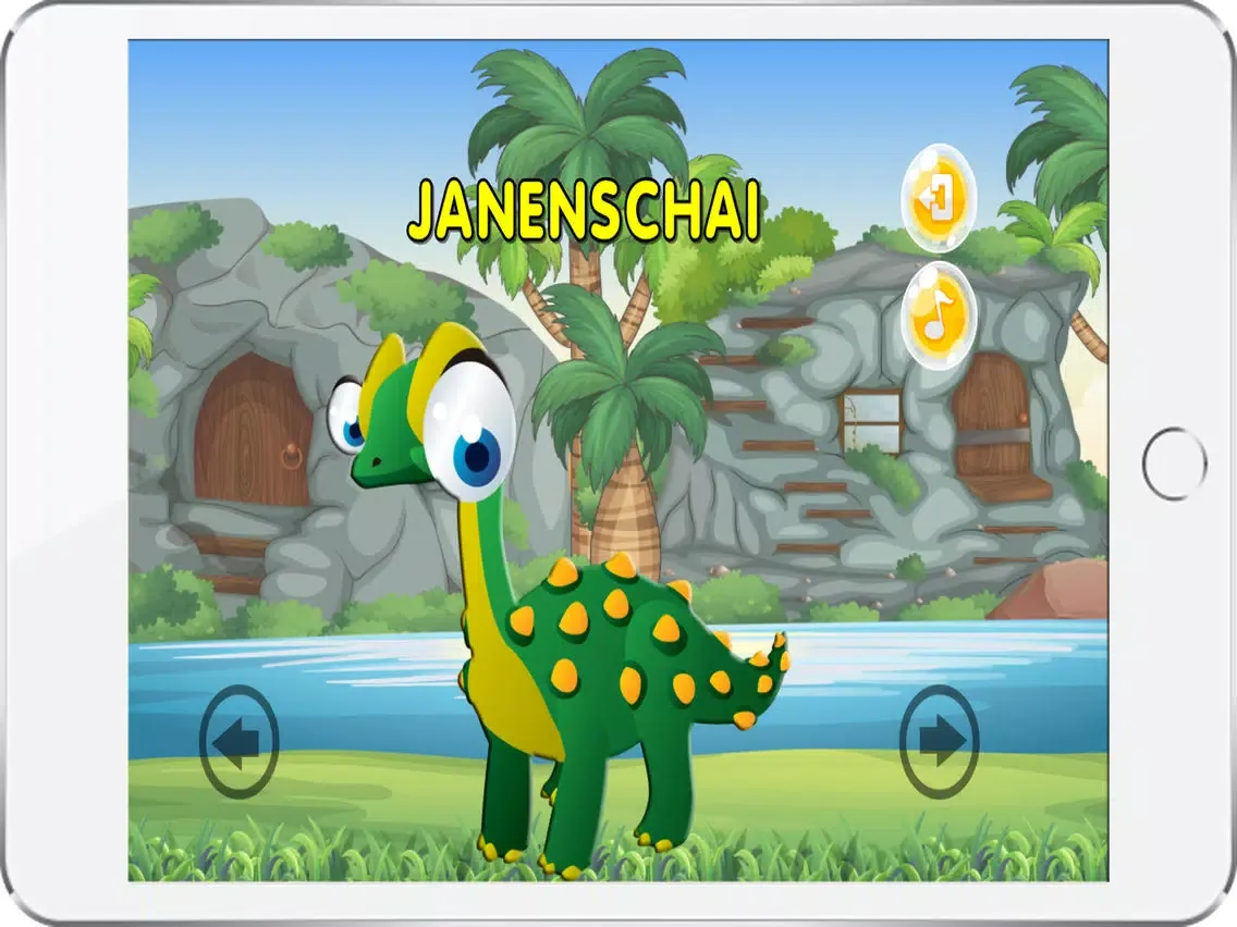 Baby Learning ABC Dinosaur Vocabulary Flash Cards iPad  Screenshots