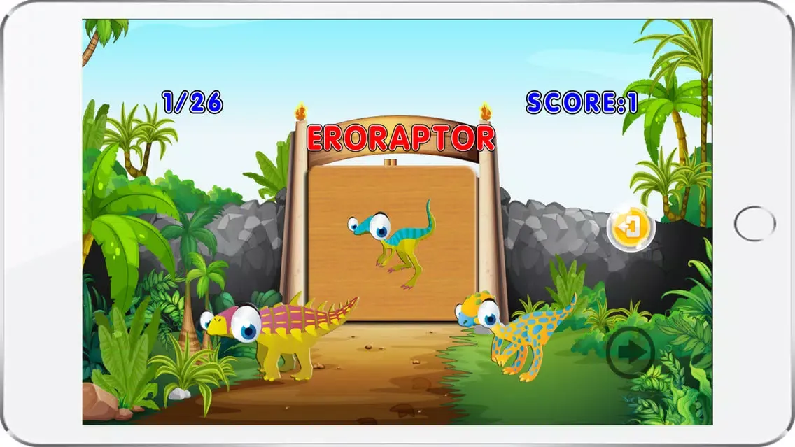 Baby Learning ABC Dinosaur Vocabulary Flash Cards Screenshots