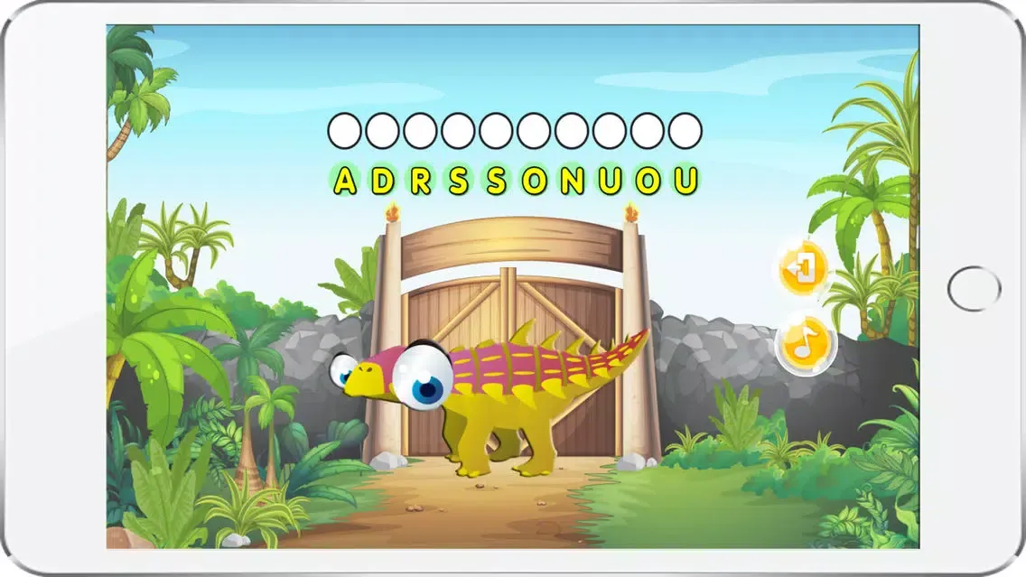 Baby Learning ABC Dinosaur Vocabulary Flash Cards Screenshots