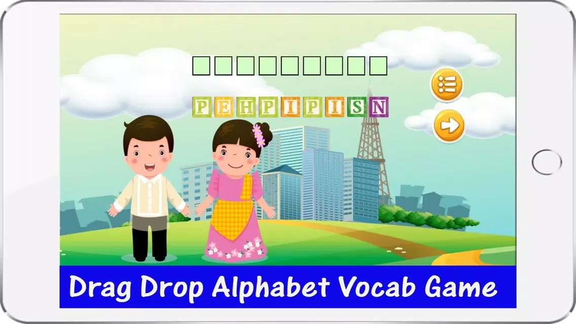 ABCD Kids English Vocabulary Dress Up Learning سکرین شاٹس