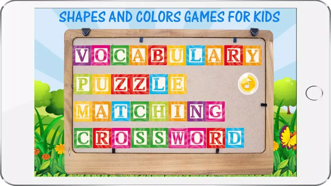 Tangkapan layar Shapes and Colors For Baby Education Games Toddler