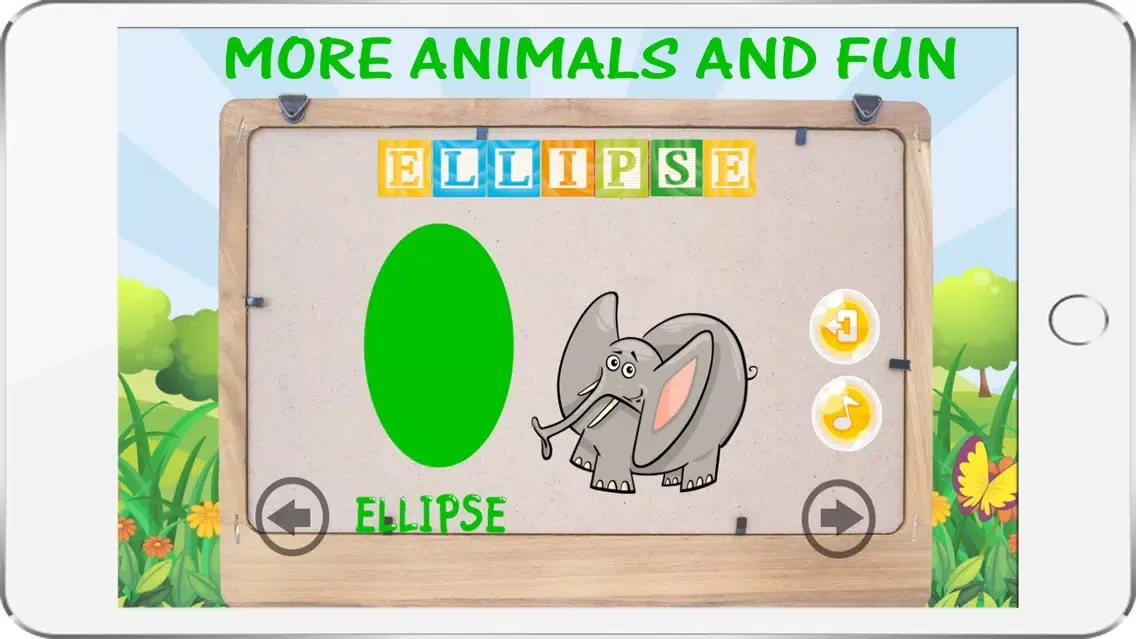 Tangkapan layar Shapes and Colors For Baby Education Games Toddler