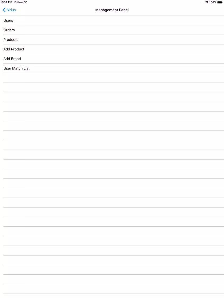 SiriusTextile iPad  Screenshots