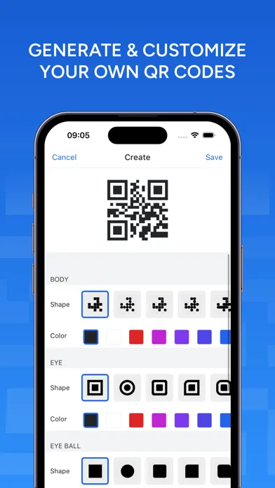Screenshot di QR - Barcode Scanner & Creator