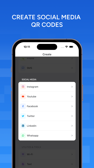 Zrzuty ekranu QR - Barcode Scanner & Creator