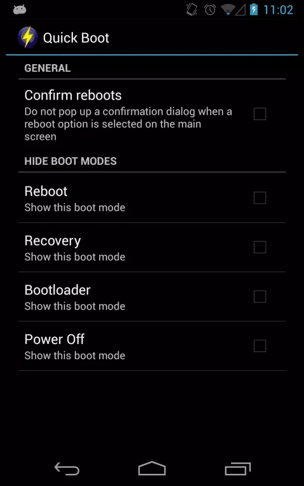 Quick Boot স্ক্রিনশট