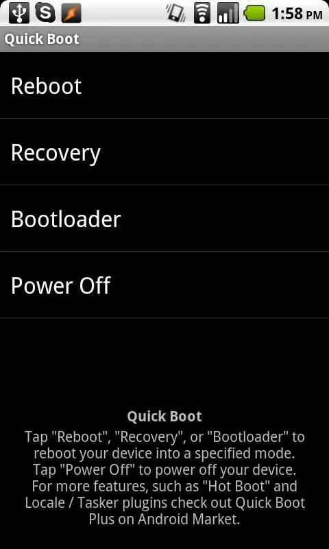 Quick Boot স্ক্রিনশট