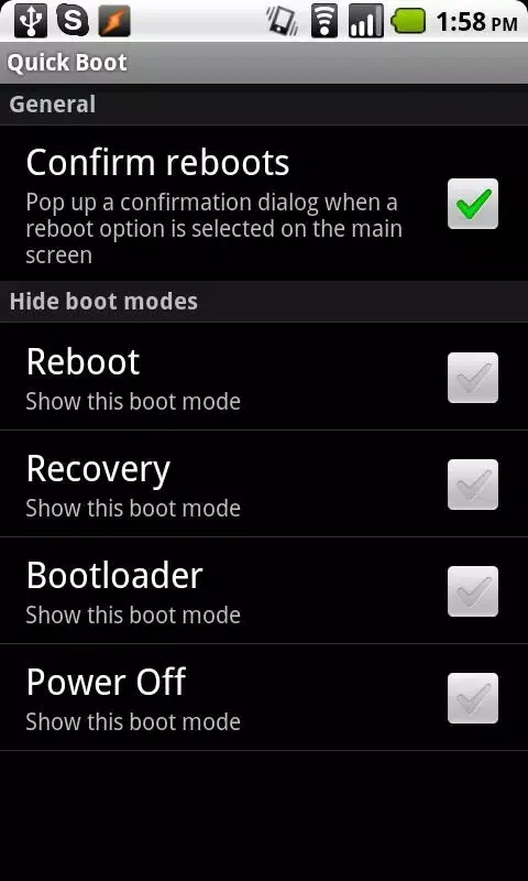 Quick Boot স্ক্রিনশট