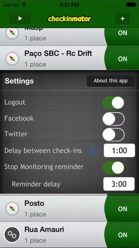 Checkinmator应用截图