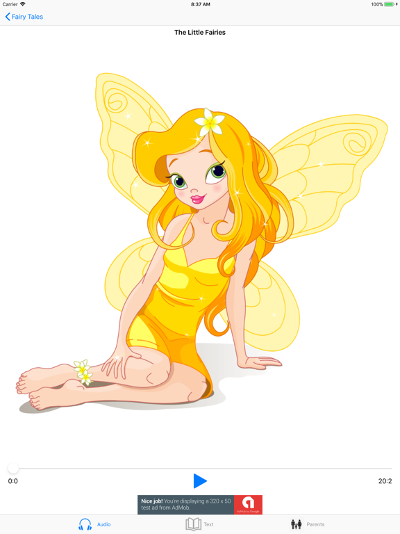 Kids Audio Book - Fairy Tales iPad 应用截图