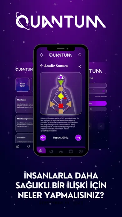 Capturas de tela do Quantum