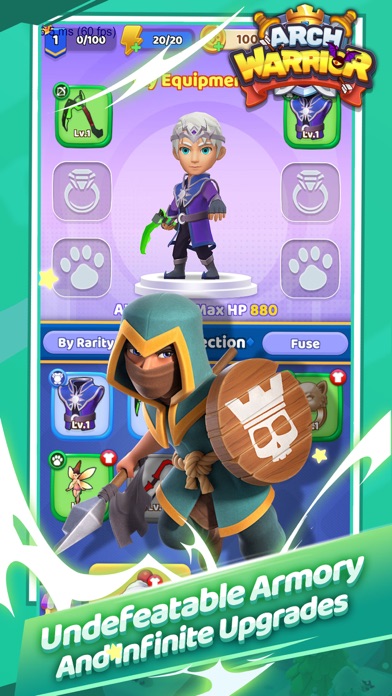 ภาพหน้าจอของ ArchWarrior