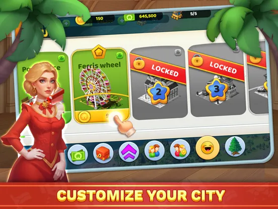 ภาพหน้าจอของ SimCity-BuildIsland iPad 