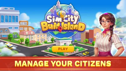 ภาพหน้าจอของ SimCity-BuildIsland