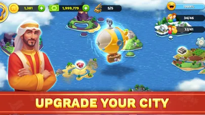 ภาพหน้าจอของ SimCity-BuildIsland