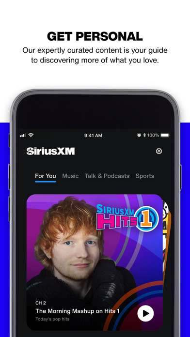 SiriusXM: Music, Sports & News 스크린샷