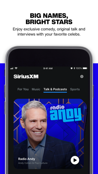 SiriusXM: Music, Sports & News 스크린샷