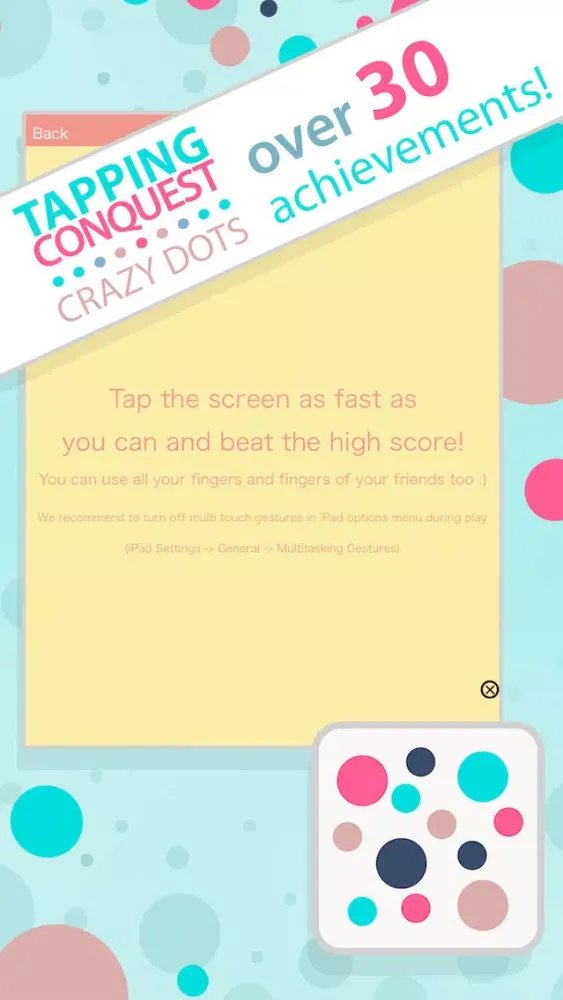 تصاویر Tapping conquest - crazy dots