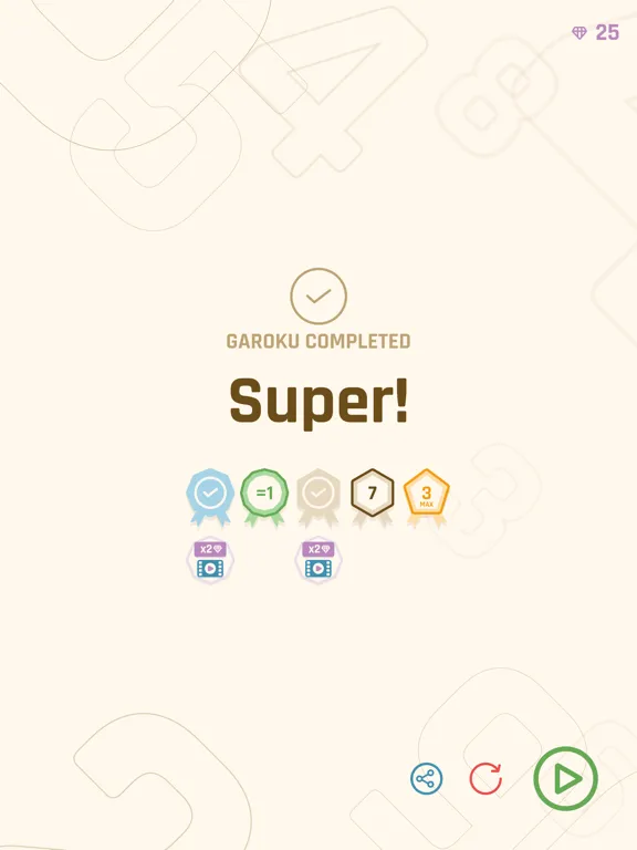 Garoku: Logic Challenge Puzzle iPad  Screenshots