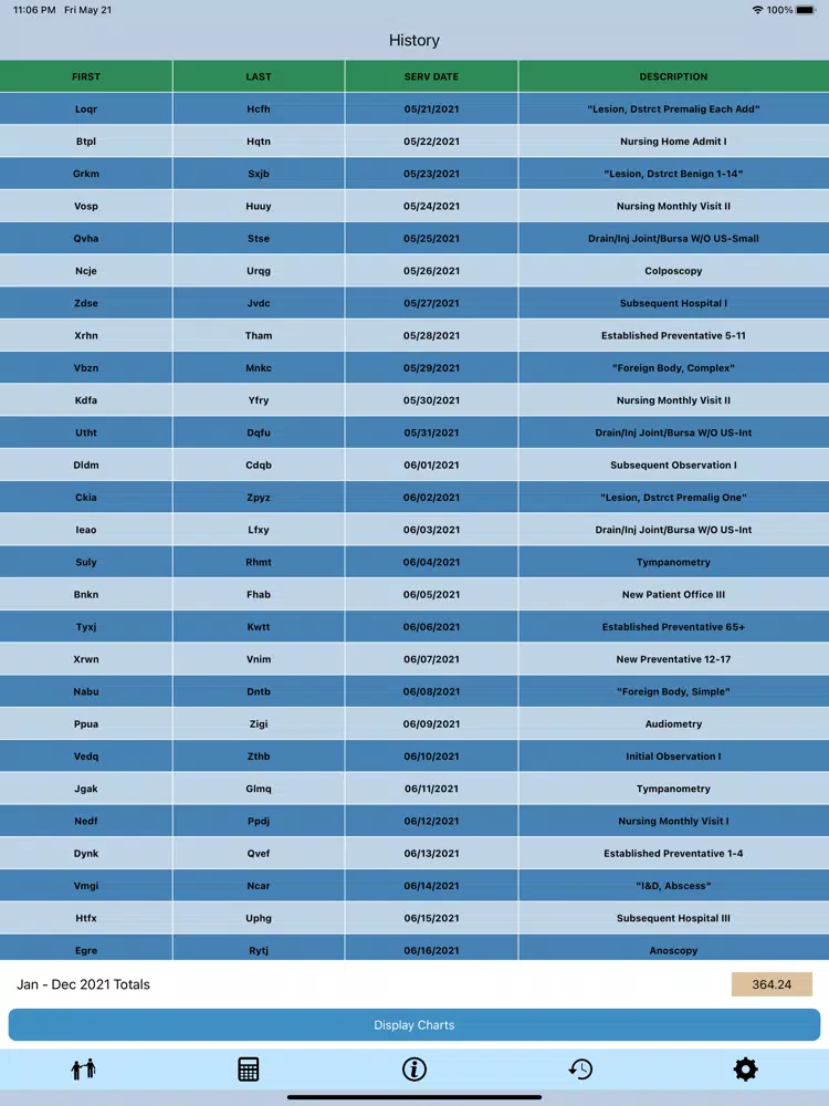 صور myPatient Encounter Tracker-FM iPad 