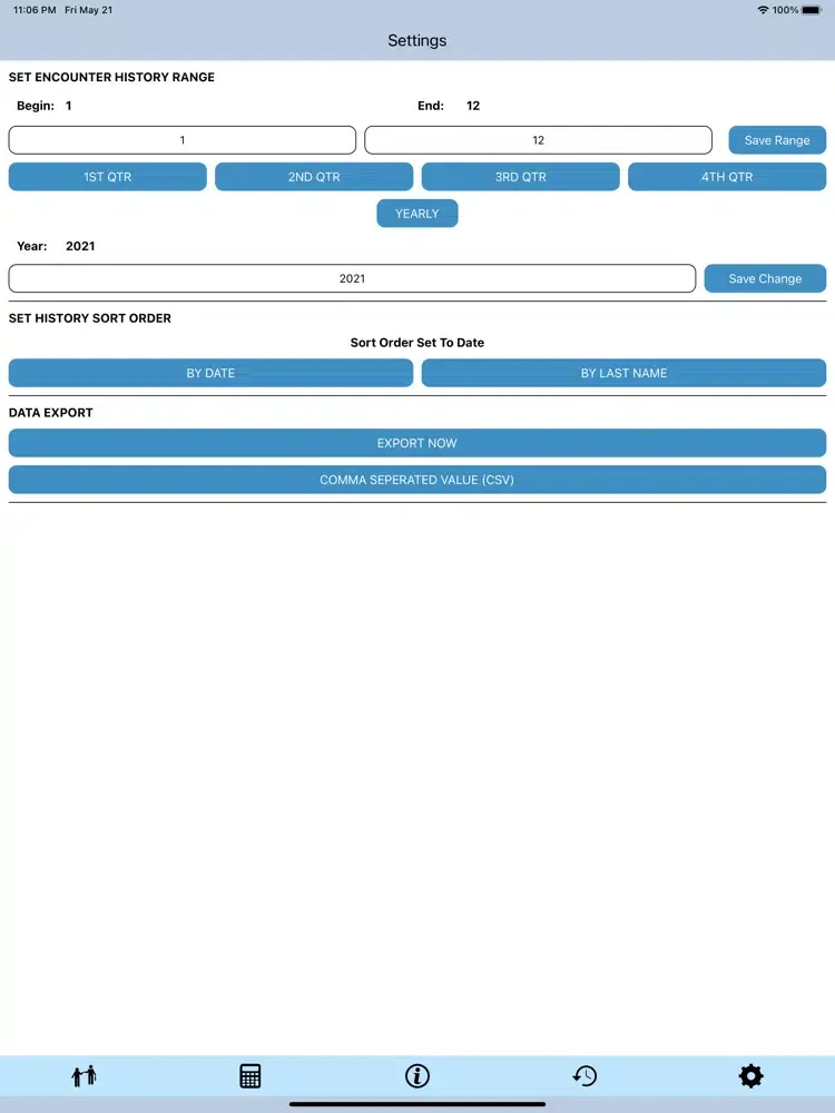 myPatient Encounter Tracker-FM iPad  スクリーンショット