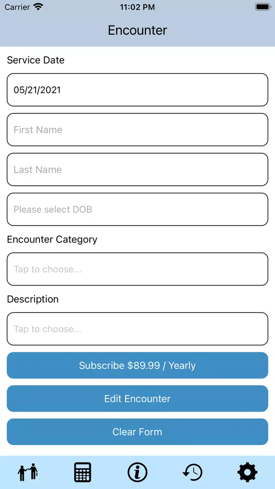 صور myPatient Encounter Tracker-FM