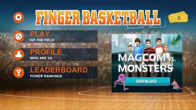 Finger Basketball by Zelosport Screenshots