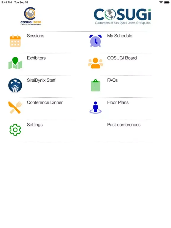 SirsiDynix UG Conference iPad 應用截圖