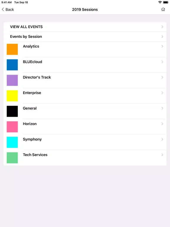 SirsiDynix UG Conference iPad 應用截圖
