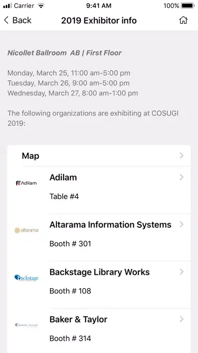 SirsiDynix UG Conference應用截圖