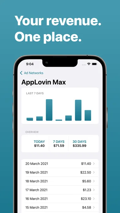 Ảnh chụp màn hình của Reporting - Ad Network Reports