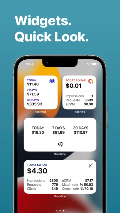 Ảnh chụp màn hình của Reporting - Ad Network Reports